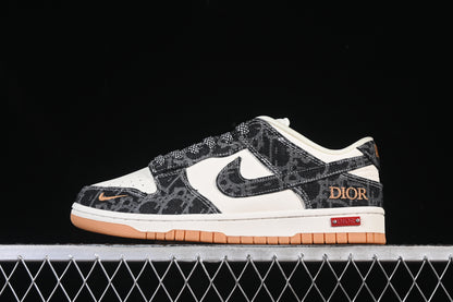 Monochrome Pattern Low-Top Street Sneaker SD  duck