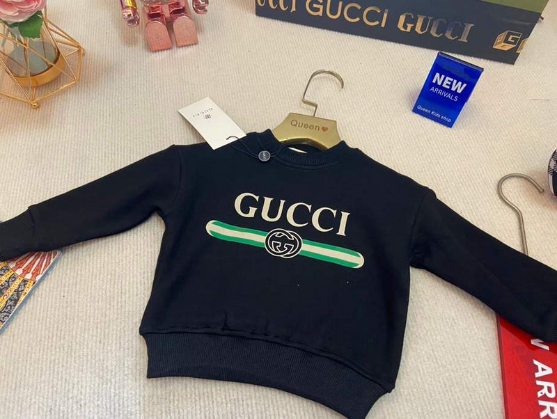 Gucci Kids Black Logo Tracksuit