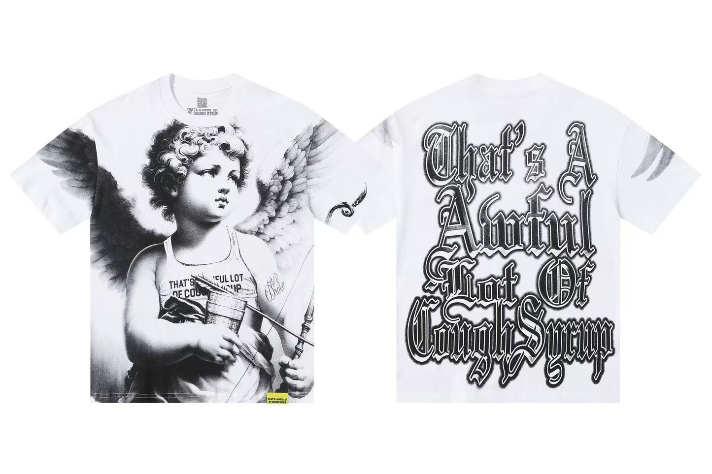 THAT’S A AWFUL LOT OF COUGH SYRUP  Cherub Graphic T-Shirt