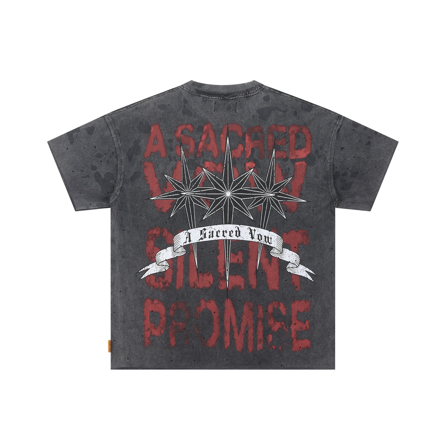 FIRST ROW A Sacred Vow Thornbush Stars Crop Tee