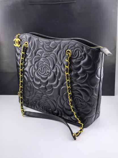 Camellia Luxe Chain Tote