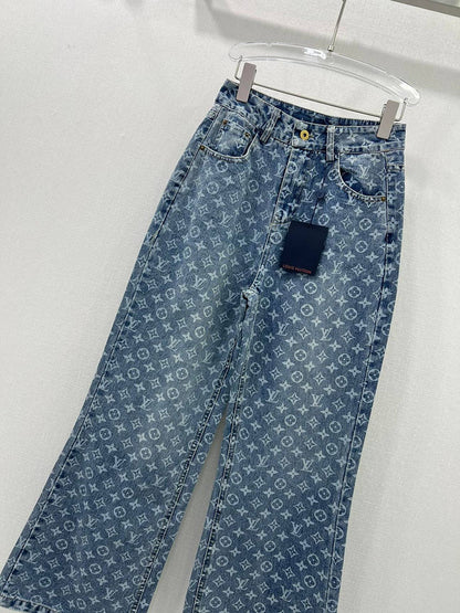 Louis Vuitton Monogram Denim Jeans