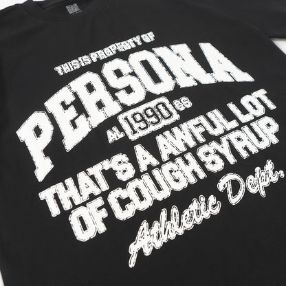 THAT’S A AWFUL LOT OF COUGH SYRUP  Persona Athletic Dept. Graphic T-Shirt