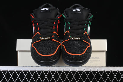 Contrast-Trim Low-Top Street Skate Sneakers SD duck
