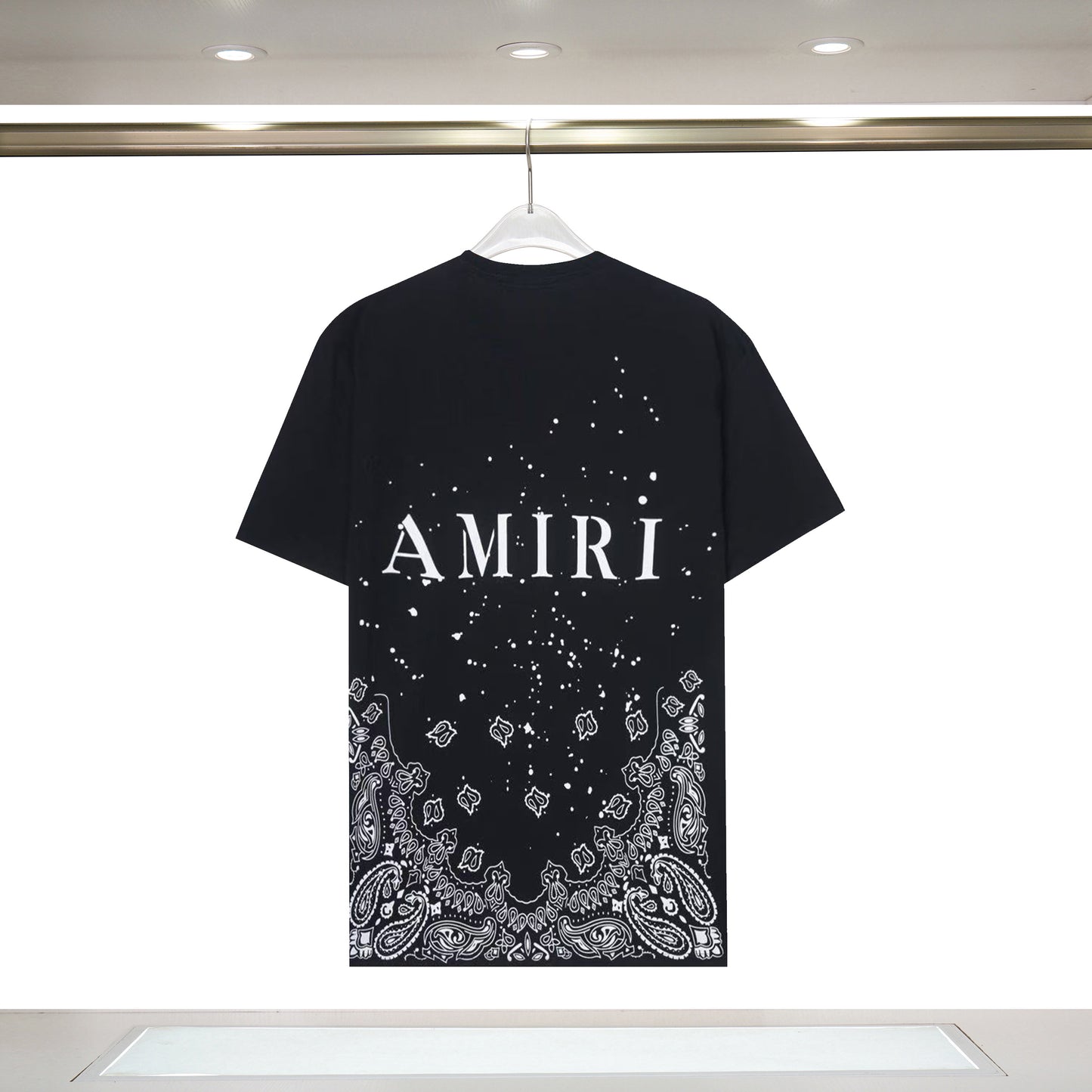 Urban King Splatter‑Bandana Tee