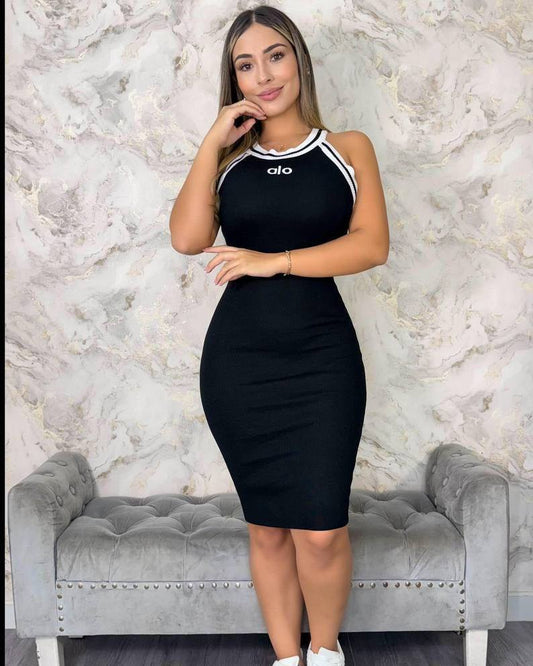 Urban Sport Dress — Black, White, or Red