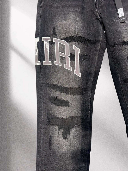 AMIRI “Battle-Tested Blackout” Jeans