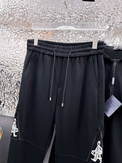 Prada Travel Figure Hooded Tracksuit Set