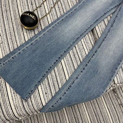 Prada High-Waisted Flared Jeans