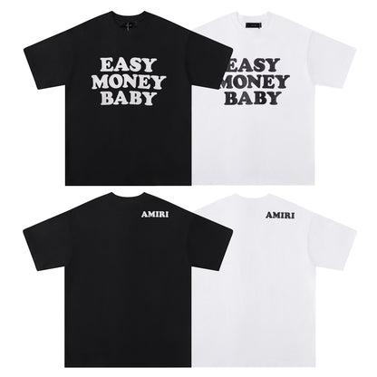 “Easy Money Baby” Tee — Black or White