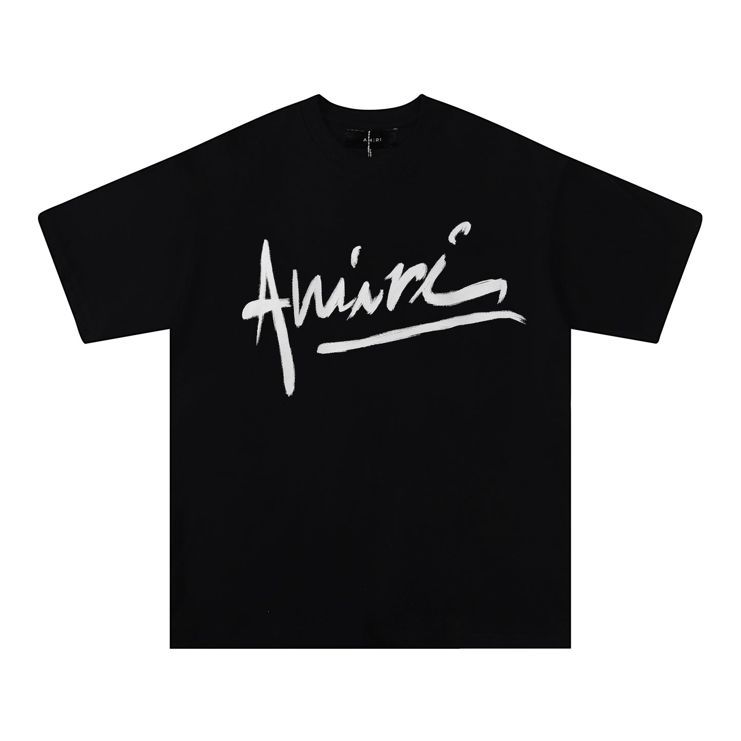 Script Logo Tee — Black or White