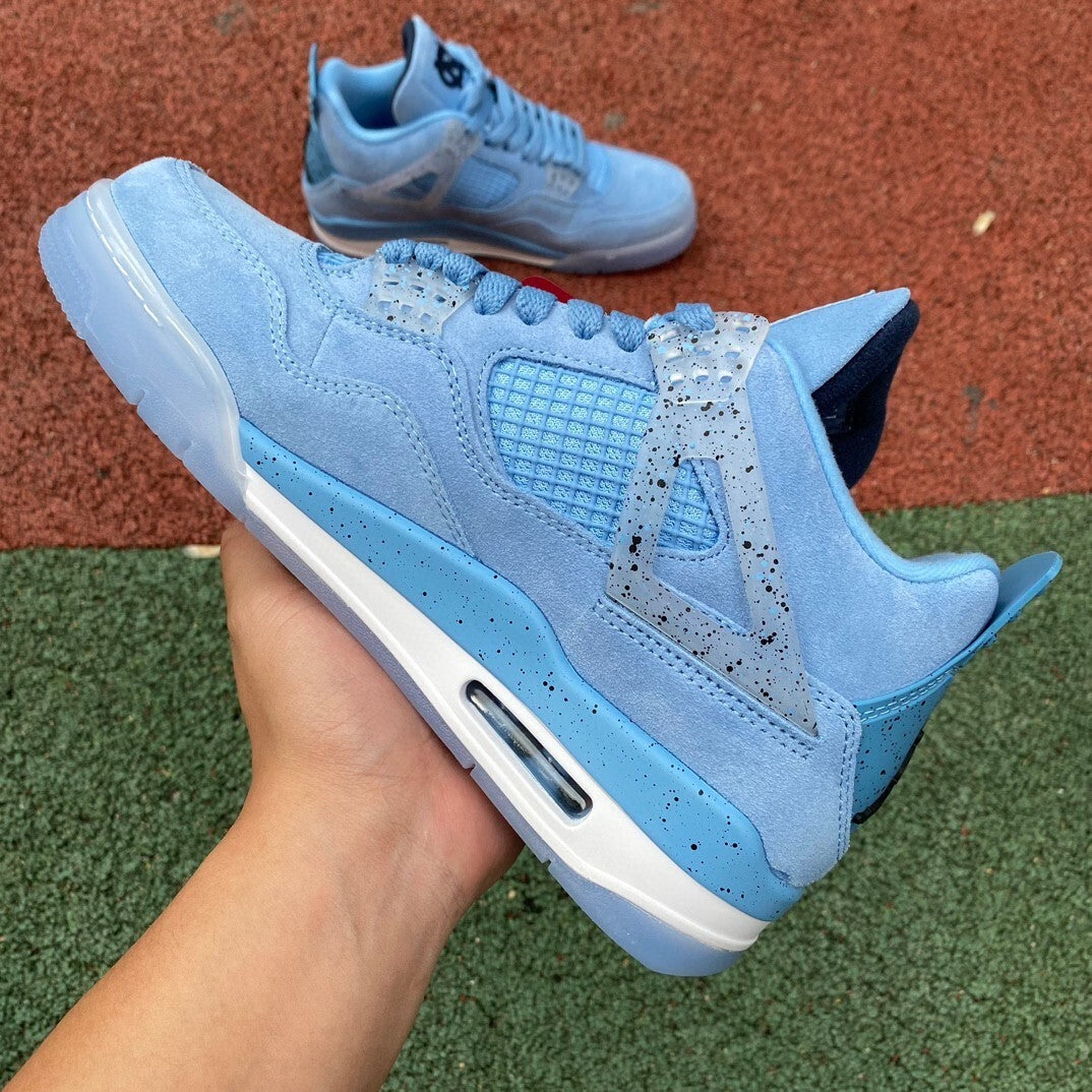 University Blue Suede Retro 4s