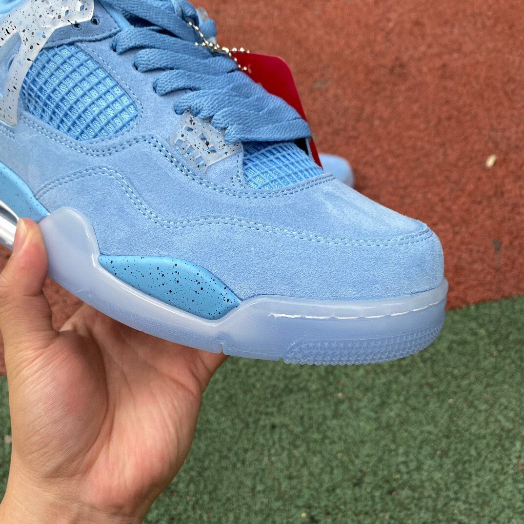 University Blue Suede Retro 4s