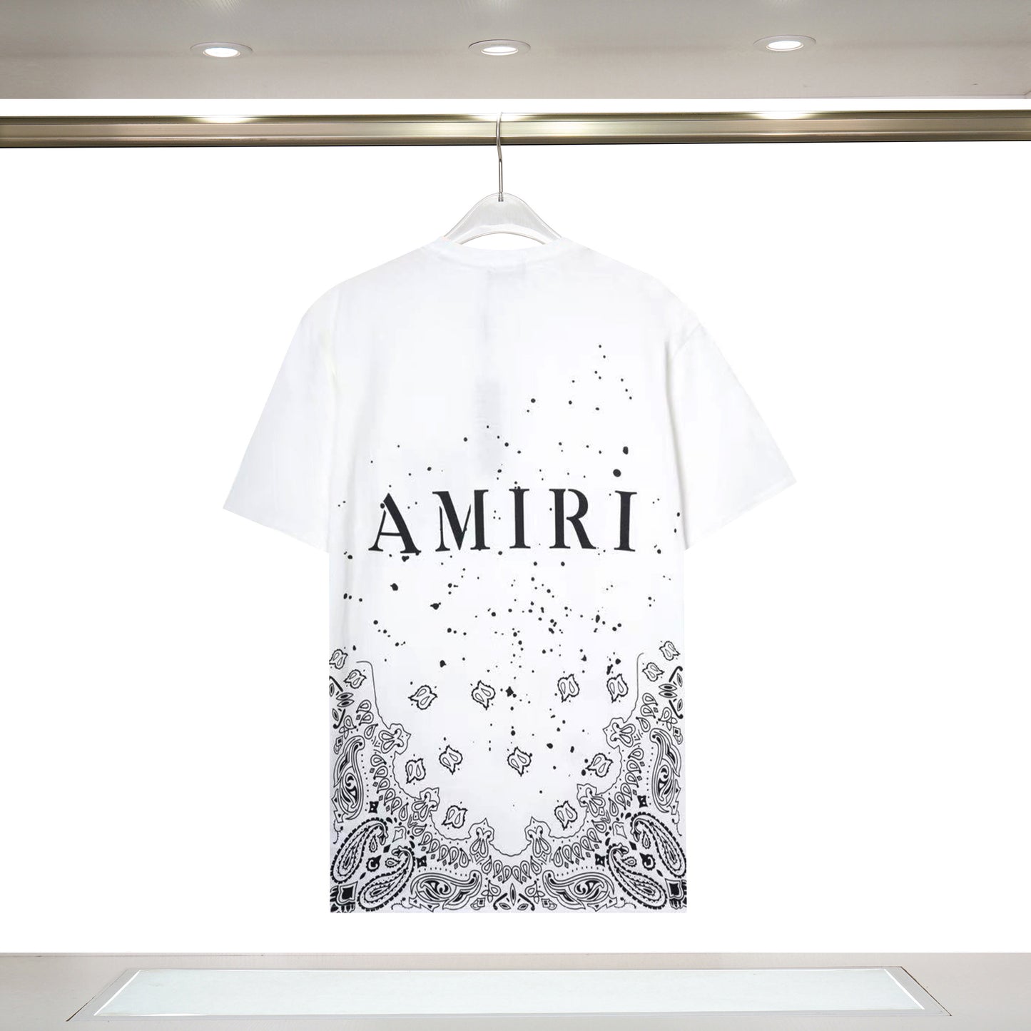 Urban King Splatter‑Bandana Tee