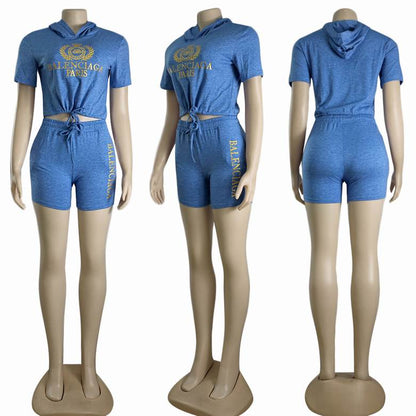 Urban Paris 2‑Piece Set — Blue
