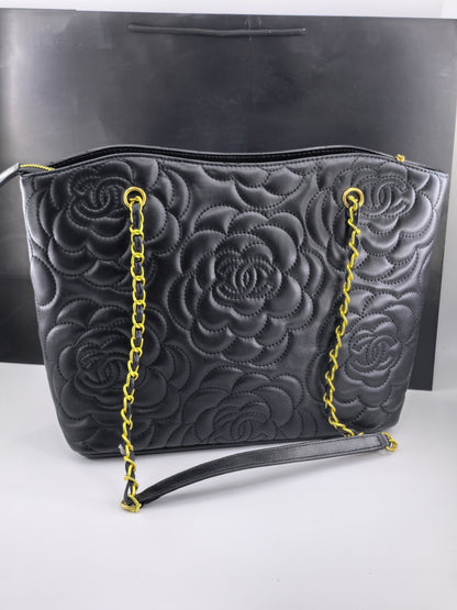Camellia Luxe Chain Tote