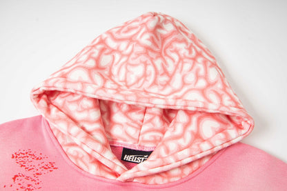 Hellstar Inferno Pink Hoodie