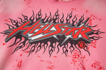 Hellstar Inferno Pink Hoodie