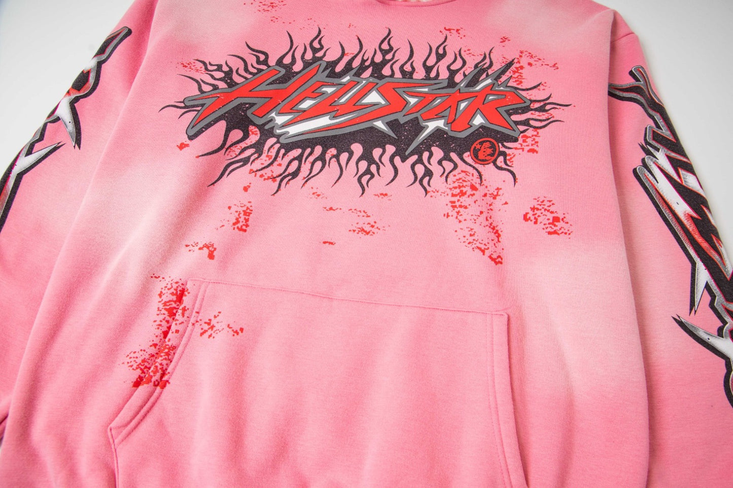 Hellstar Inferno Pink Hoodie