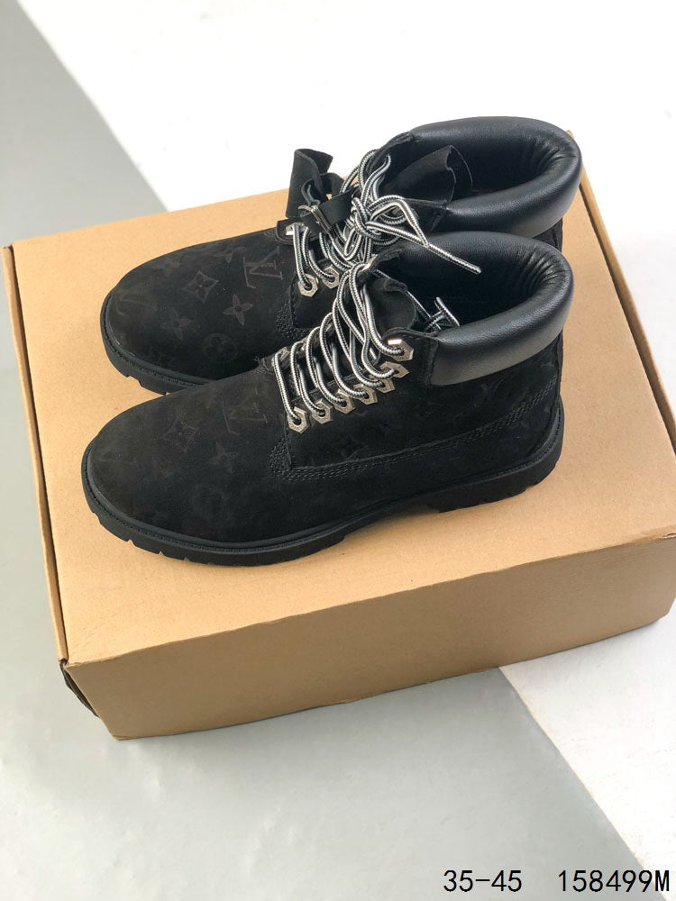 Louis Vuitton Timbs Eclipse Combat Boots