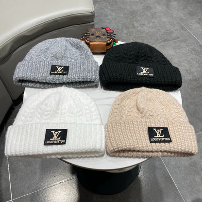 Louis Vuitton Wool Beanie – Noir Classic Edition