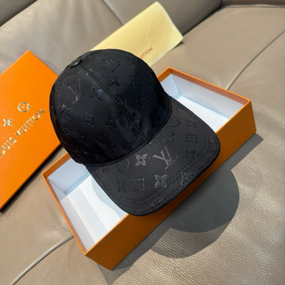 Louis Vuitton Monogram Cap – Noir Elegance Edition