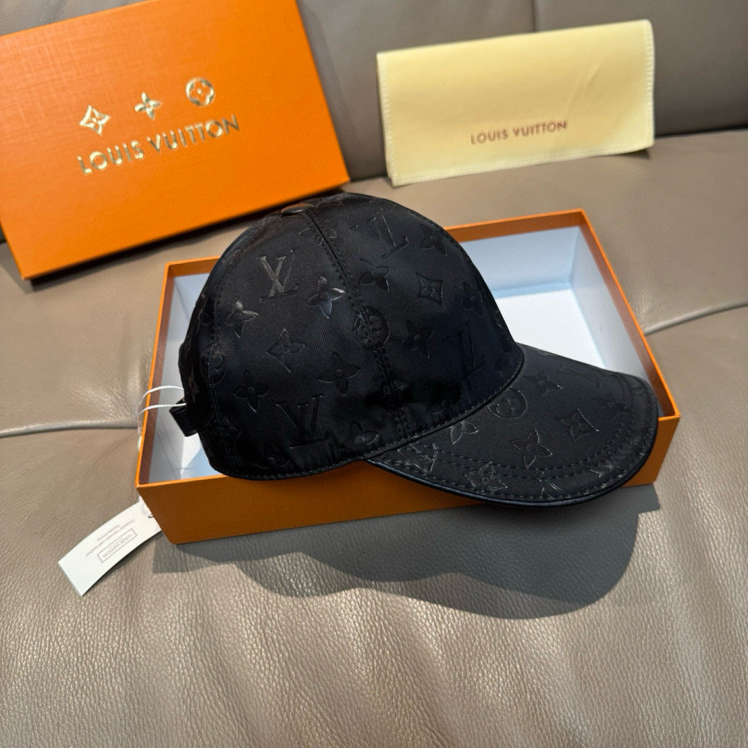 Louis Vuitton Monogram Cap – Noir Elegance Edition