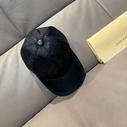 Louis Vuitton Monogram Cap – Noir Elegance Edition