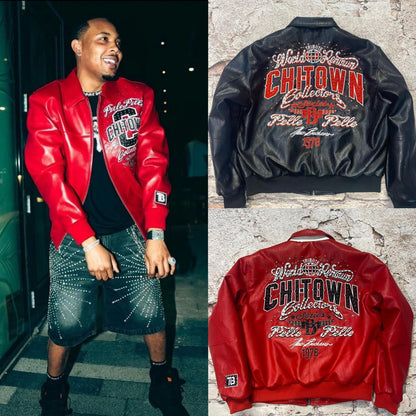 Pelle Pelle “ChiTown Collectors Edition” Leather Jacket