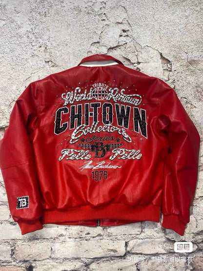 Pelle Pelle “ChiTown Collectors Edition” Leather Jacket