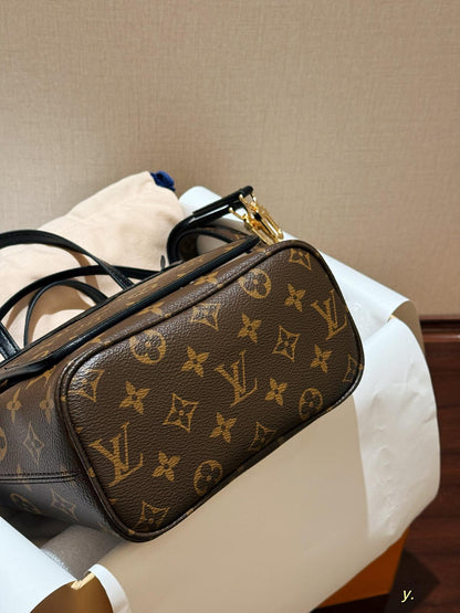 Luxury Speedy Soft Shearling Carry-All Bag