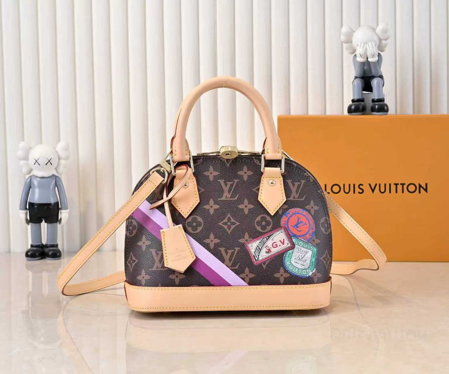 Luxury Monogram Alma Shoulder Bag