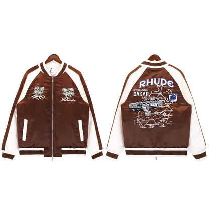 RHD02 Satin Bomber Jacket