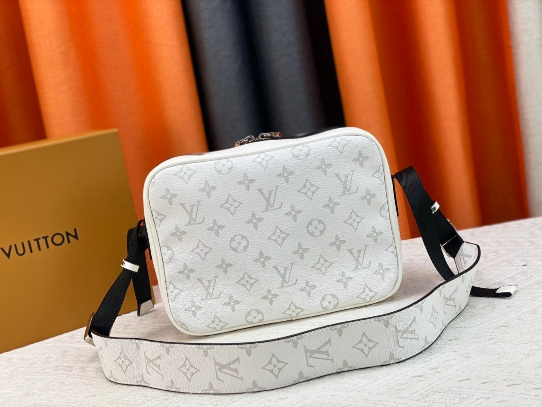 LV Monogram Crossbody — Bold Colors, Timeless Luxury