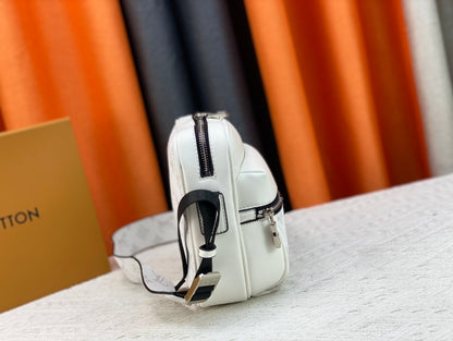 LV Monogram Crossbody — Bold Colors, Timeless Luxury