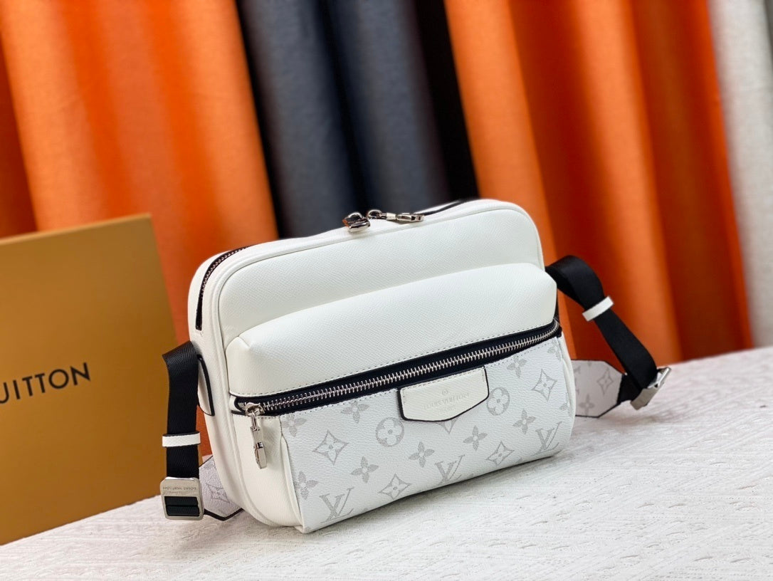 LV Monogram Crossbody — Bold Colors, Timeless Luxury