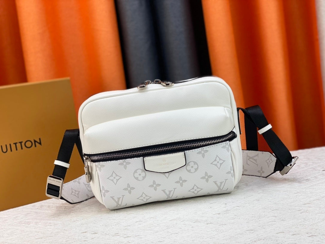 LV Monogram Crossbody — Bold Colors, Timeless Luxury
