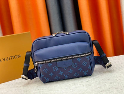 LV Monogram Crossbody — Bold Colors, Timeless Luxury