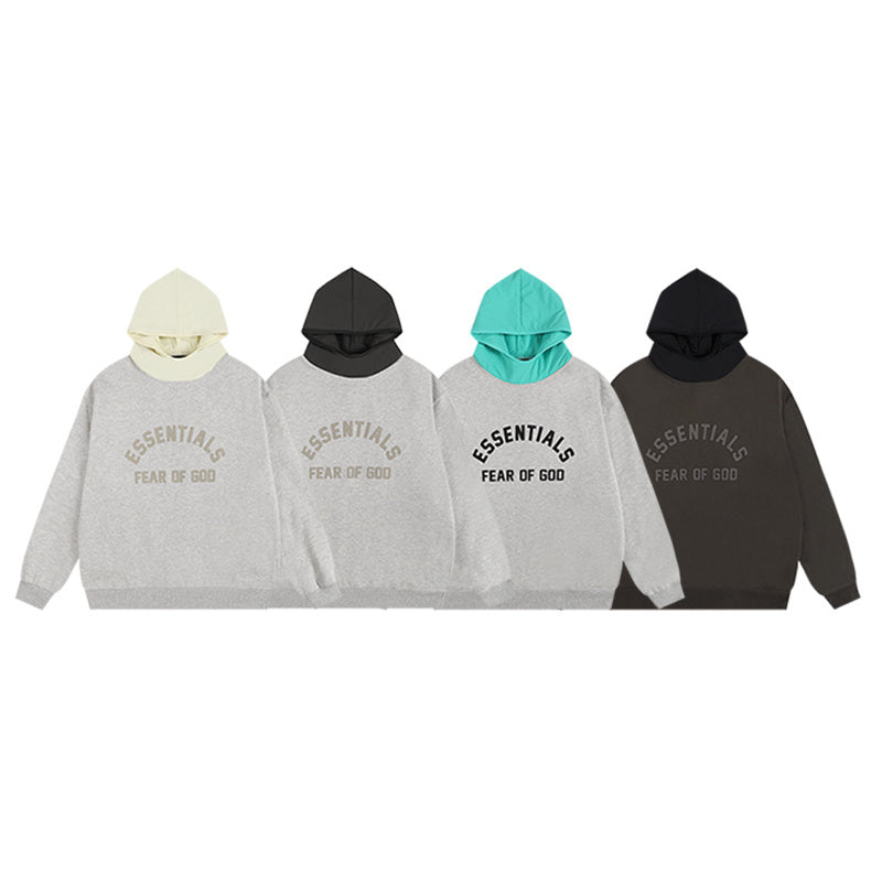 Urban Essential Two-Tone Hoodie — Modern Contrast, Elevated Streetwear