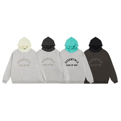 Urban Essential Two-Tone Hoodie — Modern Contrast, Elevated Streetwear