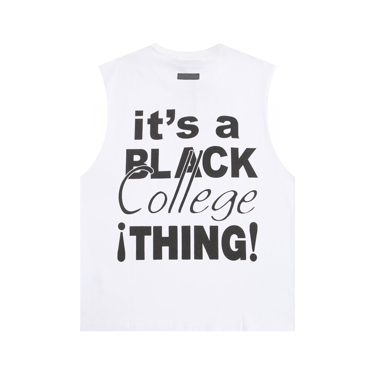Urban Essential Statement Tank — Bold Identity, Clean Streetwear Energy