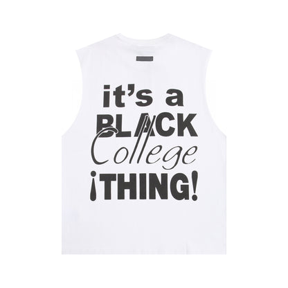 Urban Essential Statement Tank — Bold Identity, Clean Streetwear Energy