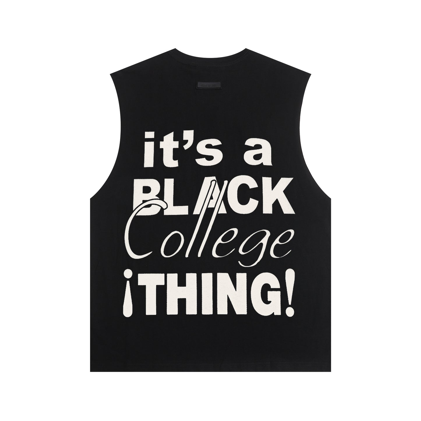 Urban Essential Statement Tank — Bold Identity, Clean Streetwear Energy
