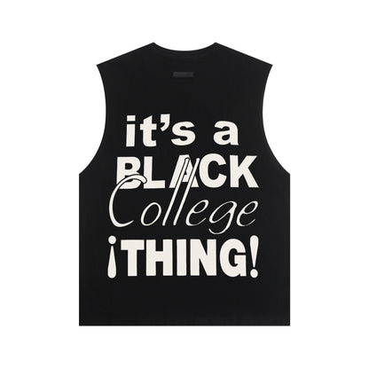 Urban Essential Statement Tank — Bold Identity, Clean Streetwear Energy