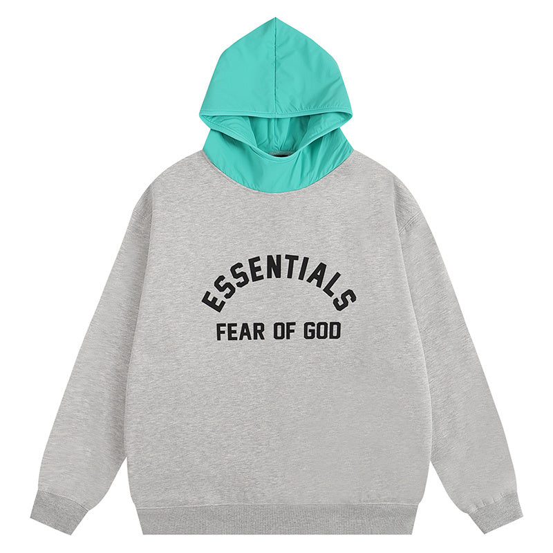 Urban Essential Two-Tone Hoodie — Modern Contrast, Elevated Streetwear