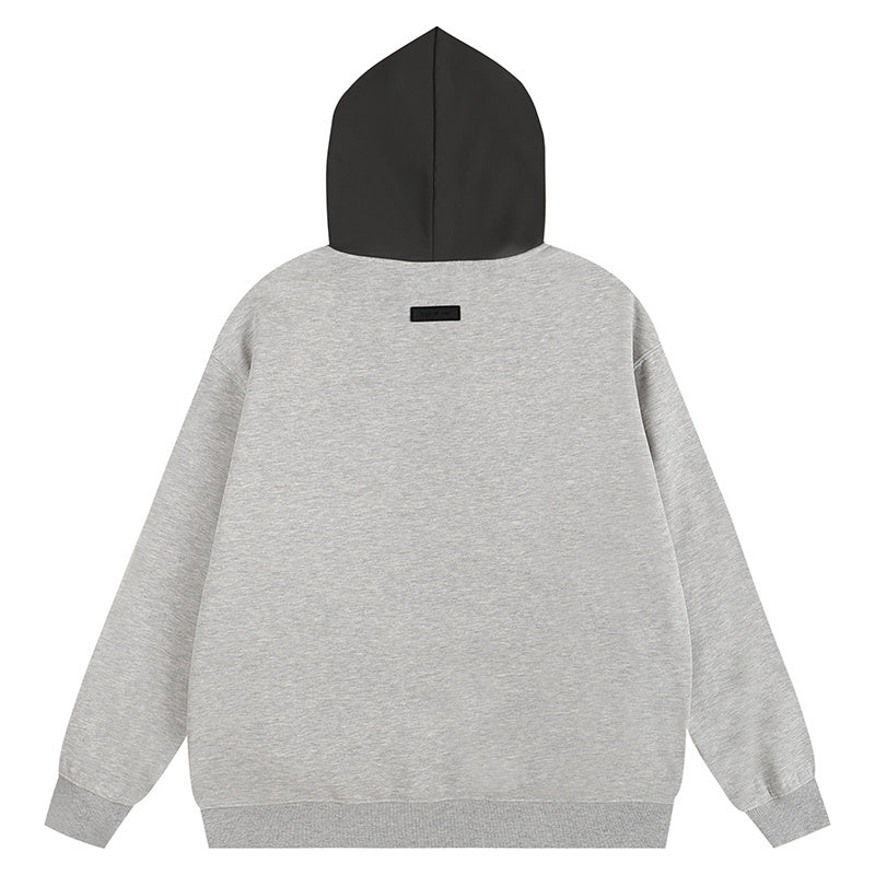 Urban Essential Two-Tone Hoodie — Modern Contrast, Elevated Streetwear