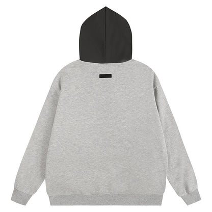 Urban Essential Two-Tone Hoodie — Modern Contrast, Elevated Streetwear