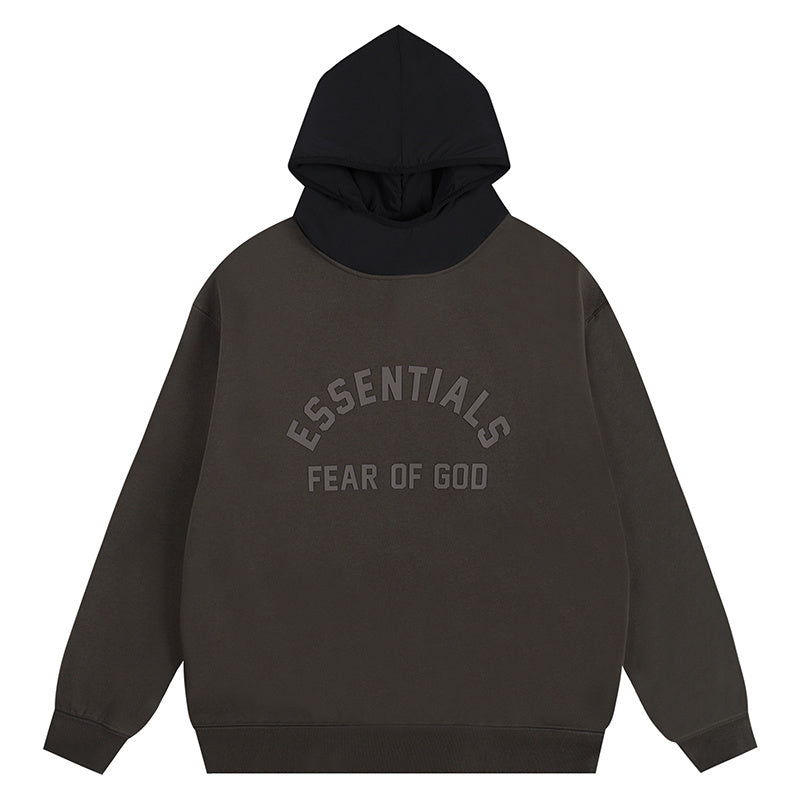 Urban Essential Two-Tone Hoodie — Modern Contrast, Elevated Streetwear