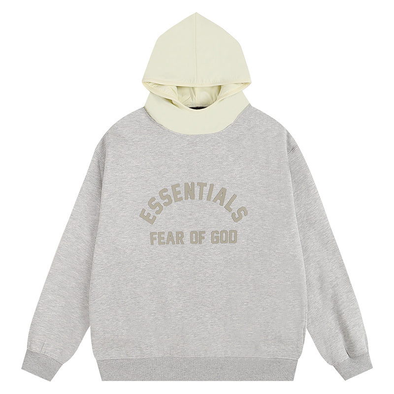 Urban Essential Two-Tone Hoodie — Modern Contrast, Elevated Streetwear