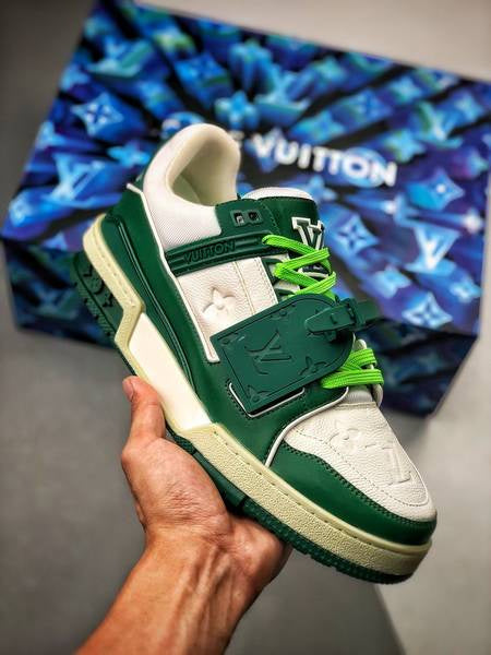 Louis Vuitton AW19 LV Trainer – Green